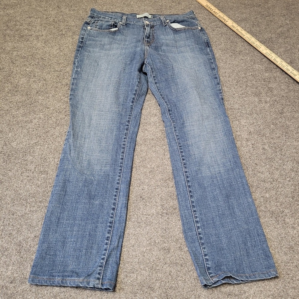 Levi's Jeans Womens Size 10 Medium Blue 505 Straight Leg Denim Stretch Casual
